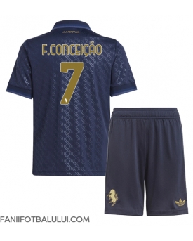 Juventus Francisco Conceicao #7 Echipament de Fotbal Replică 2024-25 Copii Treilea (+ Șorturi)